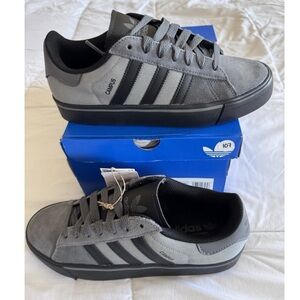 New Adidas Campus Gray Sneakers W8 M7